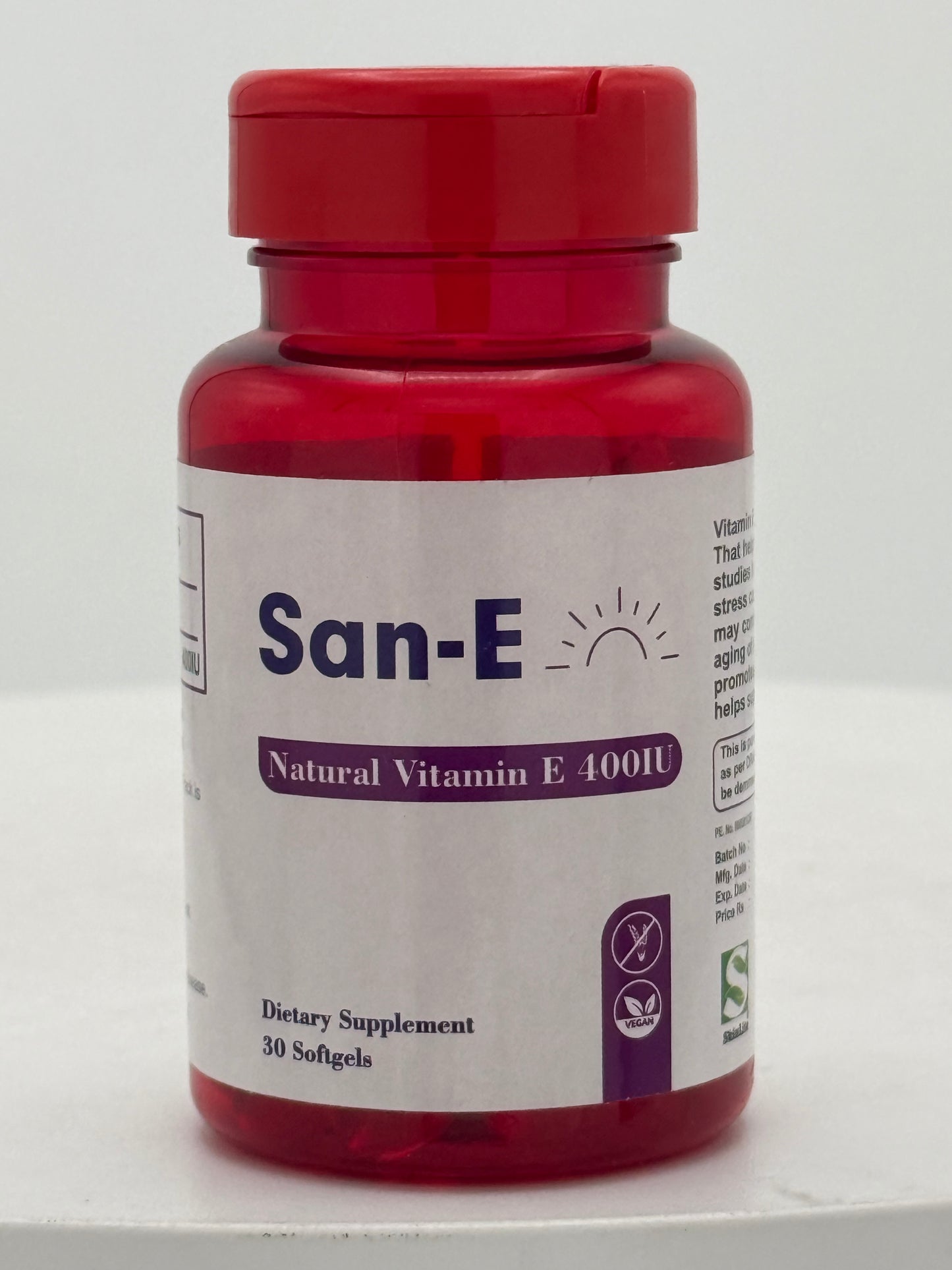 San-E Natural Vitamin E dietary supplement
