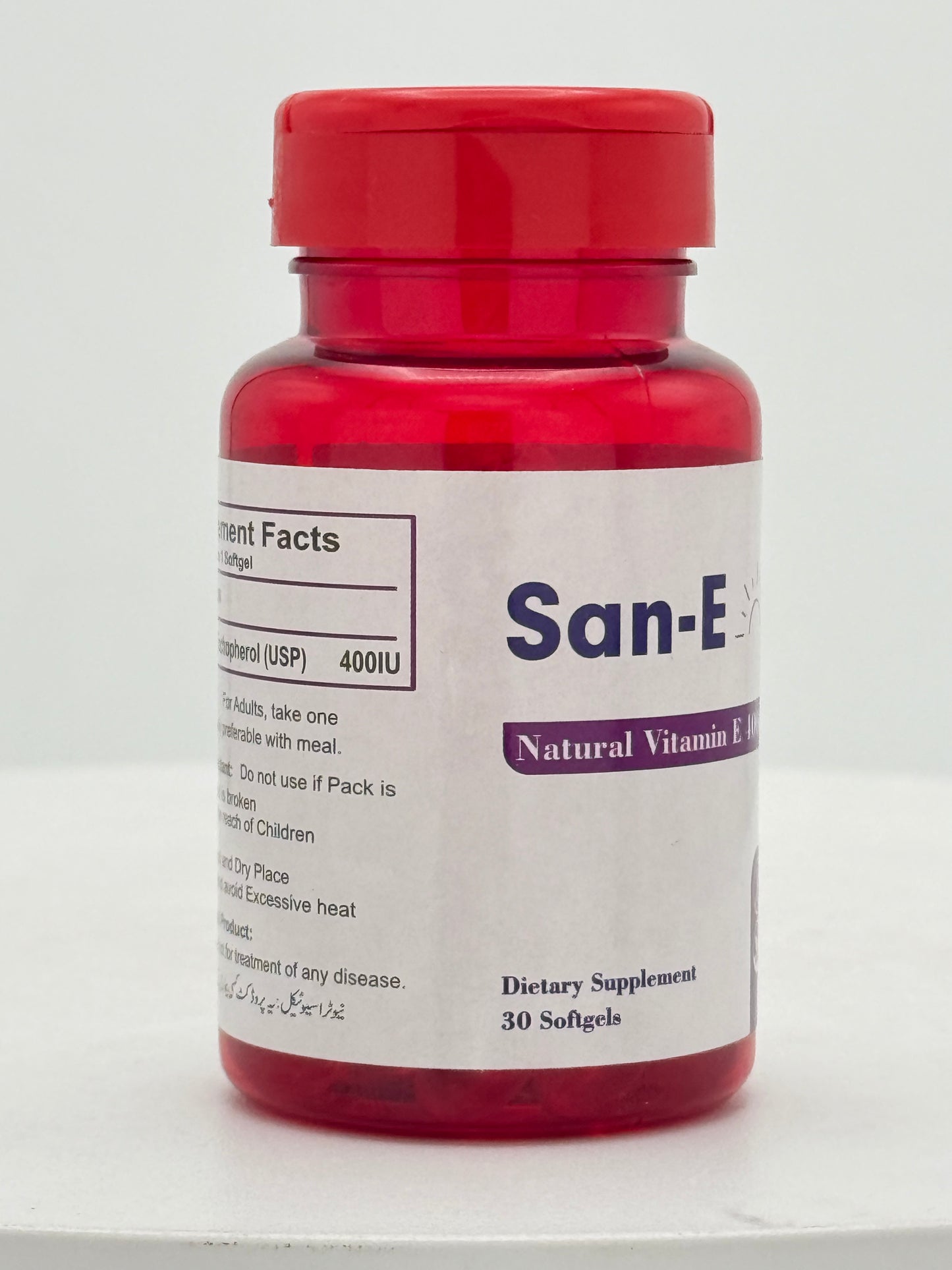 San-E Natural Vitamin E dietary supplement