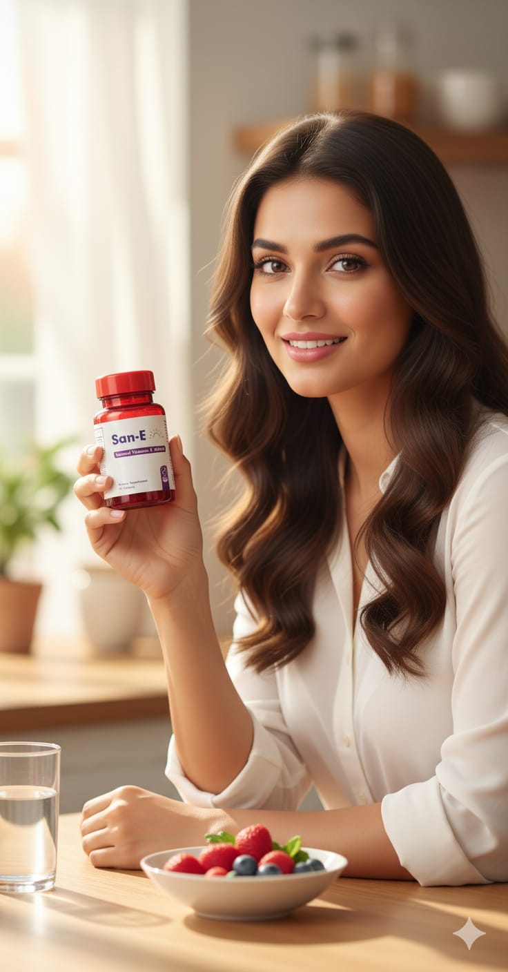 San-E Natural Vitamin E dietary supplement